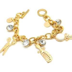 Scissor Charm Bracelet Groomer Hair Stylist